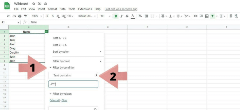 The 3 Google Sheets Wildcards and How to Use Them