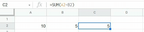 How to Subtract in Google Sheets [Updated Easy 2024 Guide]