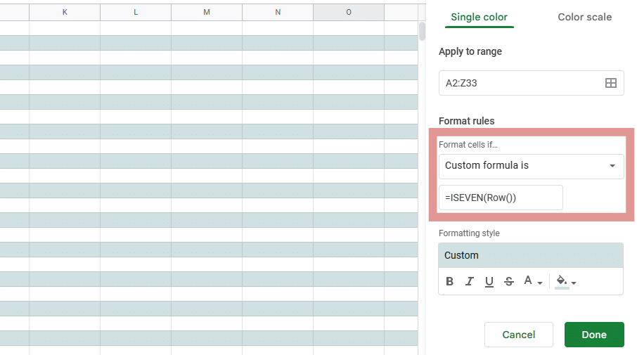 Conditional Formatting in Google Sheets (Easy 2024 Guide)