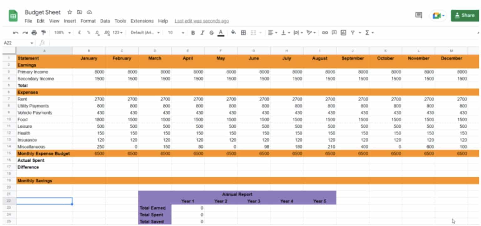 Complete List of Google Sheets Budget Templates for 2026
