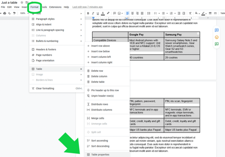 How to Add a Border in Google Docs