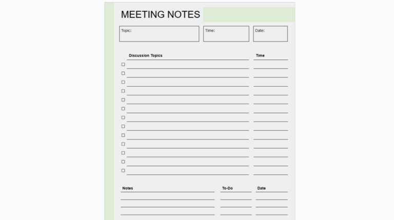 meeting agenda template for google docs 3