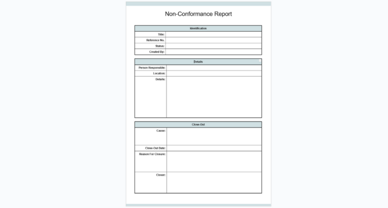 Report Template Google Docs 3