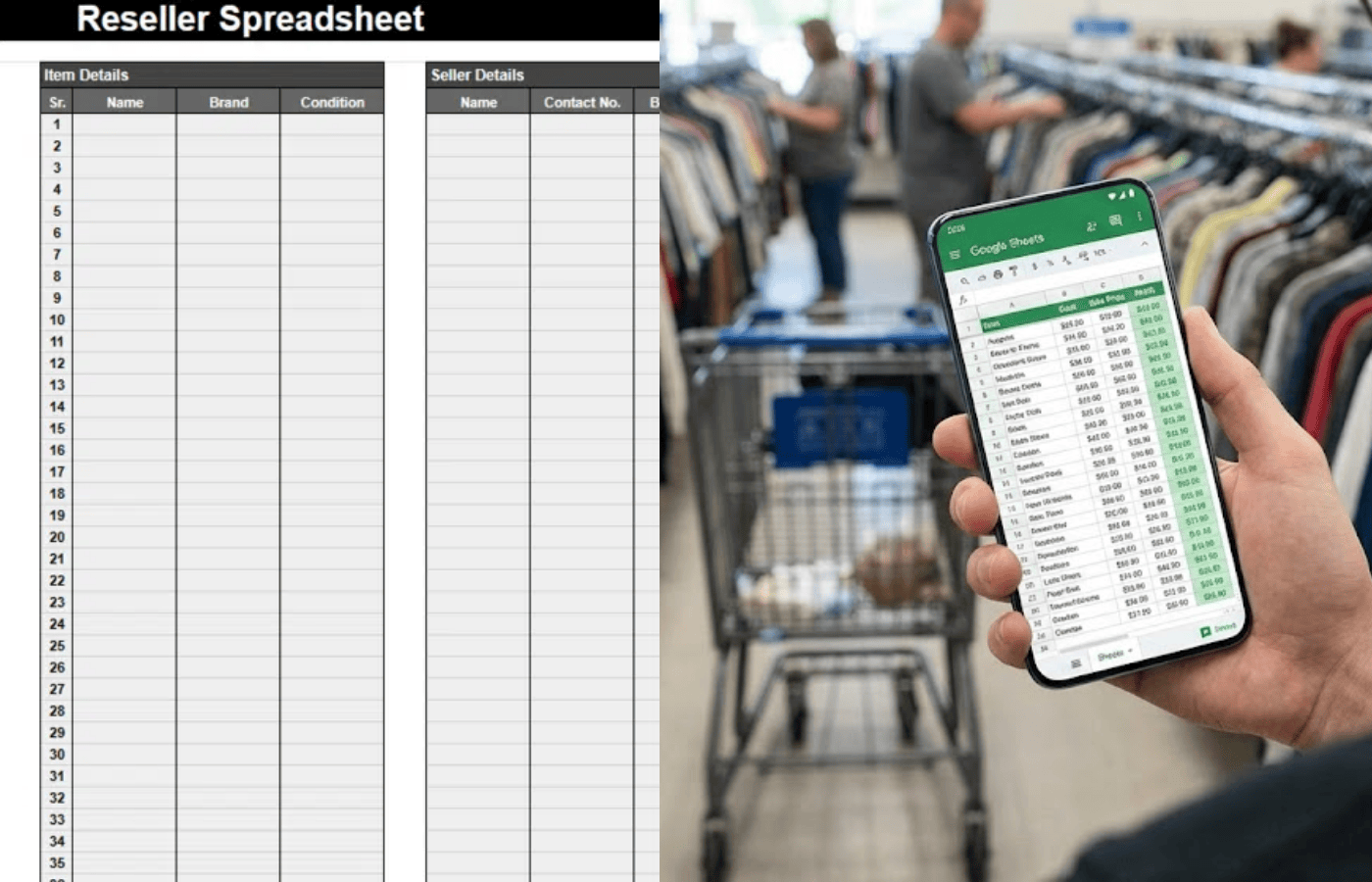 Google Sheets reseller spreadsheets from Spreadsheet Point.