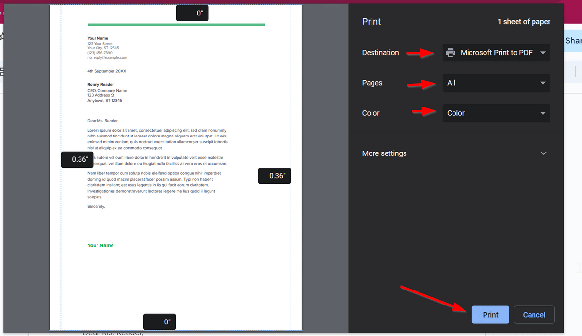 How to Print a Google Doc from Any Device SSP