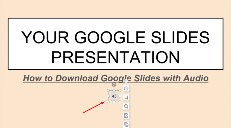 Speaker icon in PPT not working after file conversion