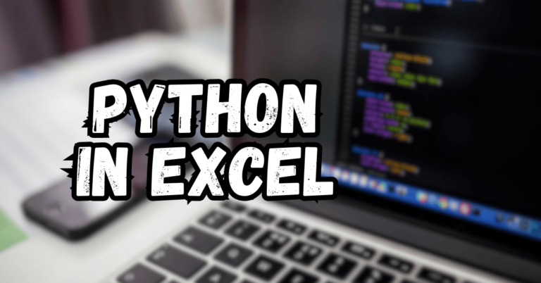 Here's how to use Python in Excel