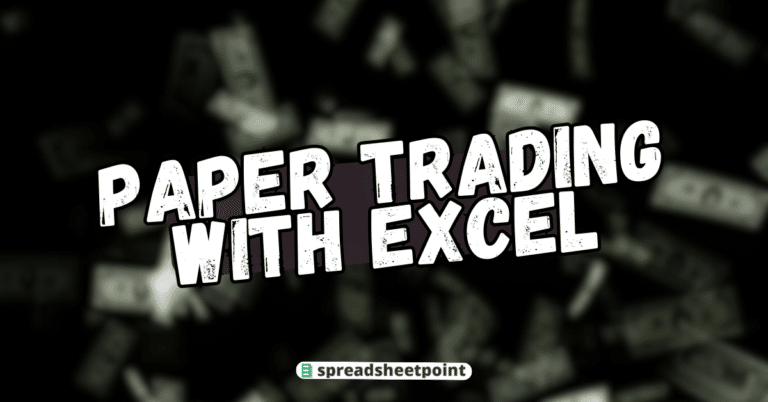 Microsoft Excel has many tools made especially for financial tracking.