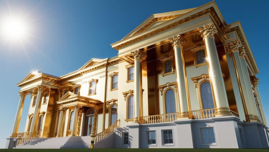 Here's what to know about home prices and gold, and how they relate as investments.