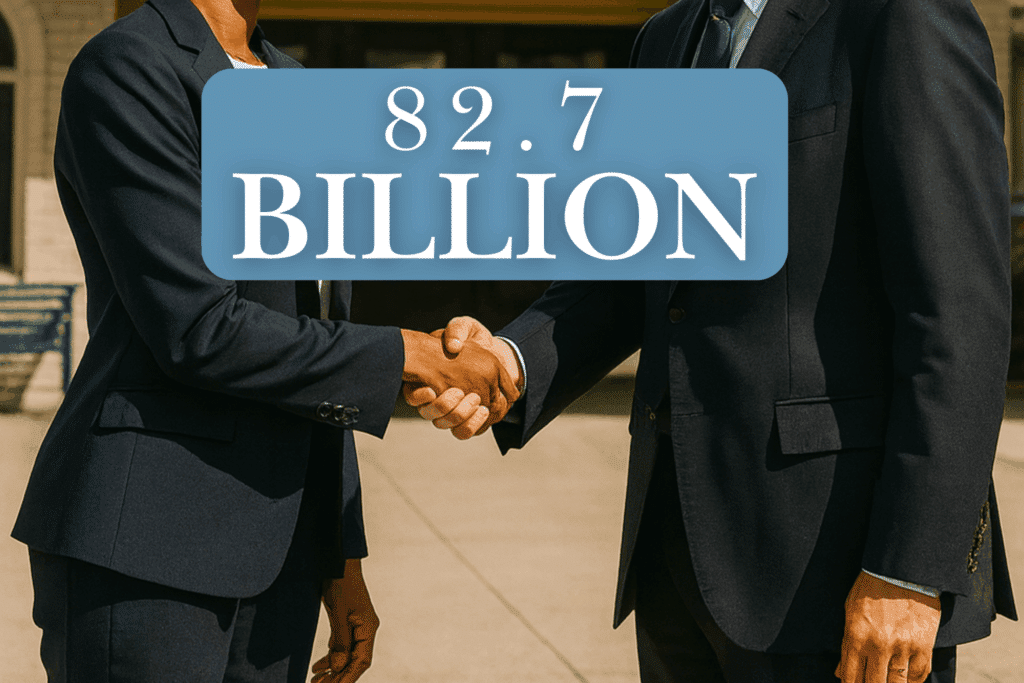 The value of the Netflix Warner Brothers deal.